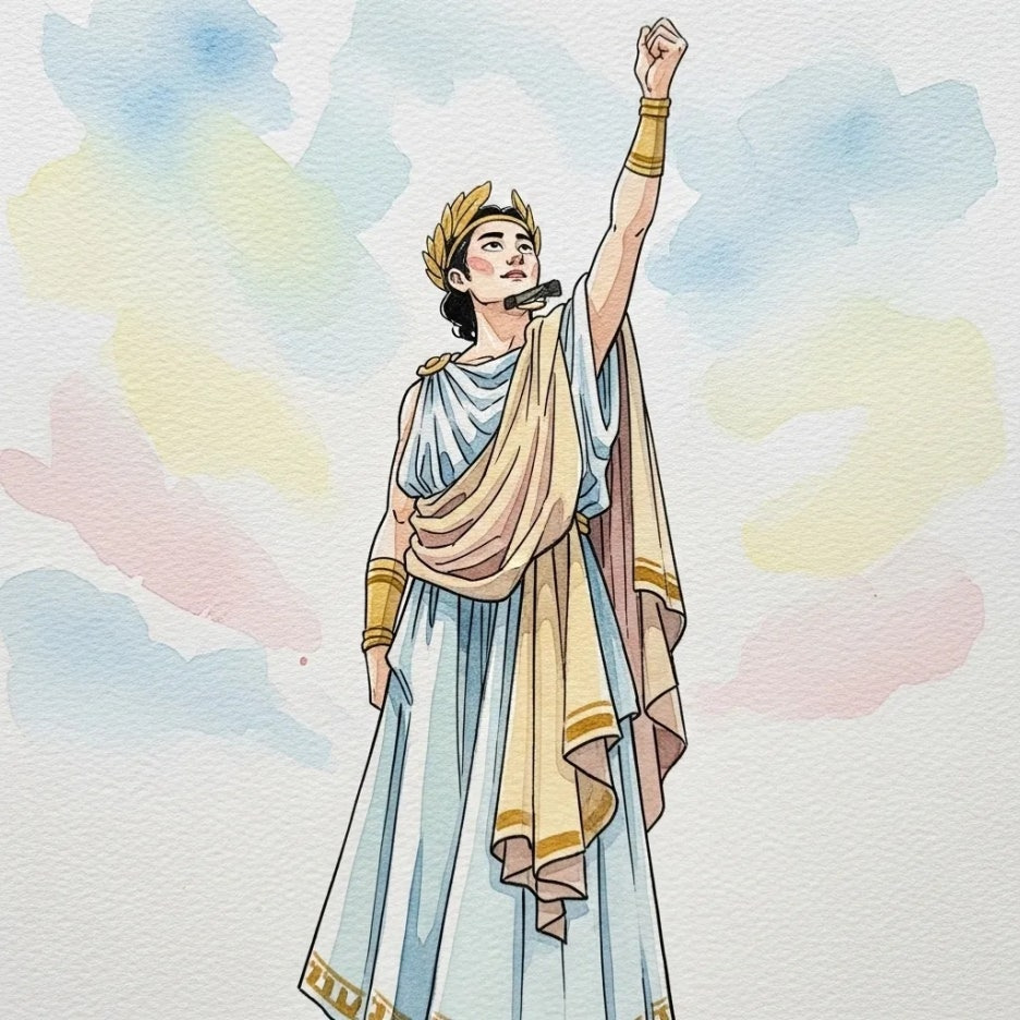 인간의 한계를 넘어서려는 오만한 모습