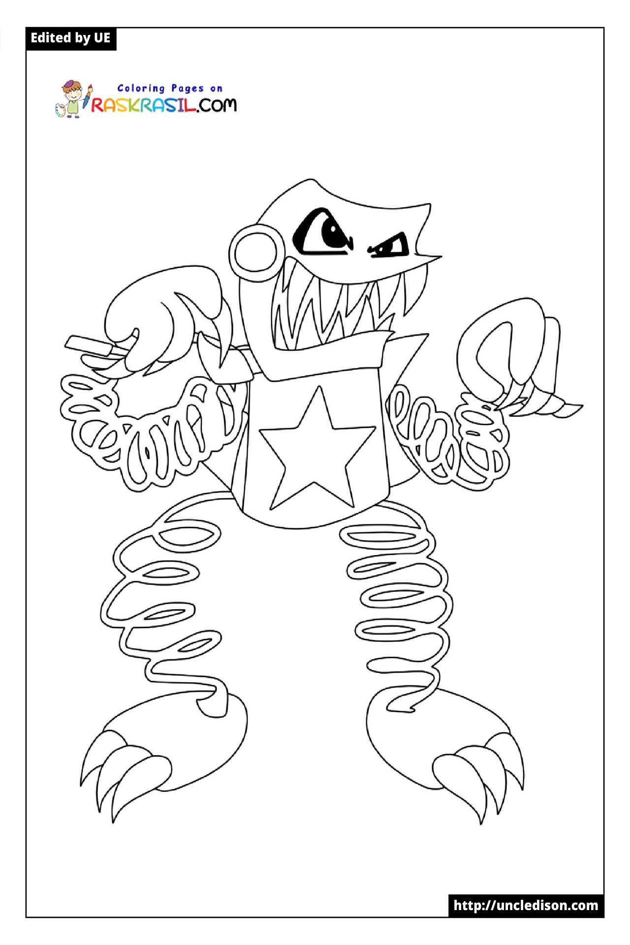 박시부 색칠공부 도안