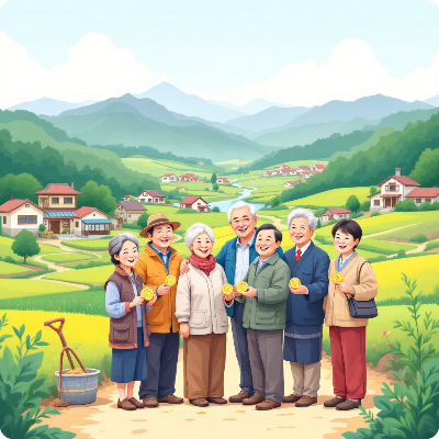 정선군 농어촌 기본소득 이미지