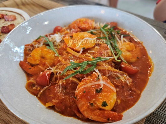 우유농가 쉬림프파스타