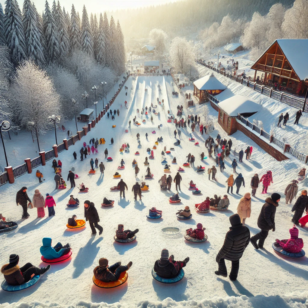 서울랜드 눈썰매장