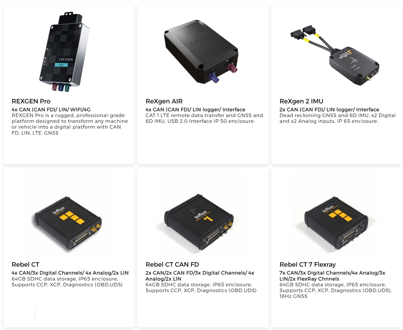 Rexgen Pro Air CT, Rebel 캔통신 데이터 로거 팜테크 FAMTECH