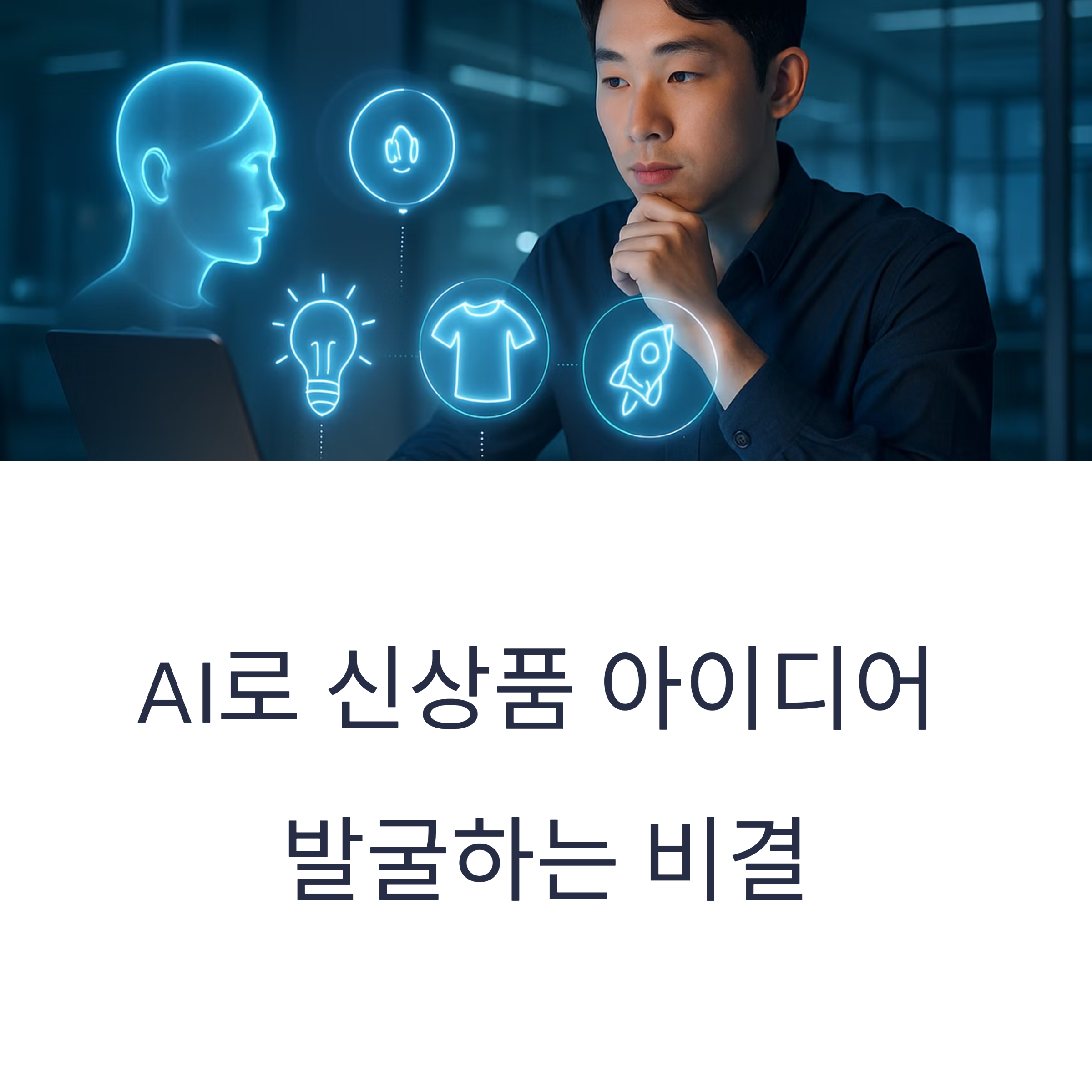AI로 신상품 아이디어 떠올리기, 어렵지 않아요. 최신 트렌드 분석부터 네이밍, 브랜딩까지 AI가 도와주는 기획 전략을 지금 확인해보세요