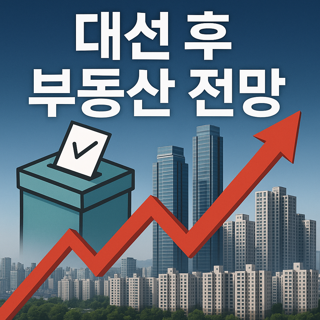 이재명 당선 후 부동산 전망
