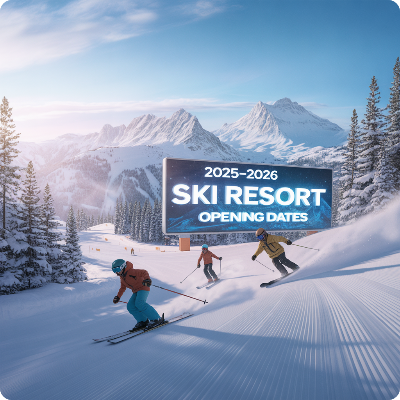 2025~2026 전국 스키장 개장일 이미지