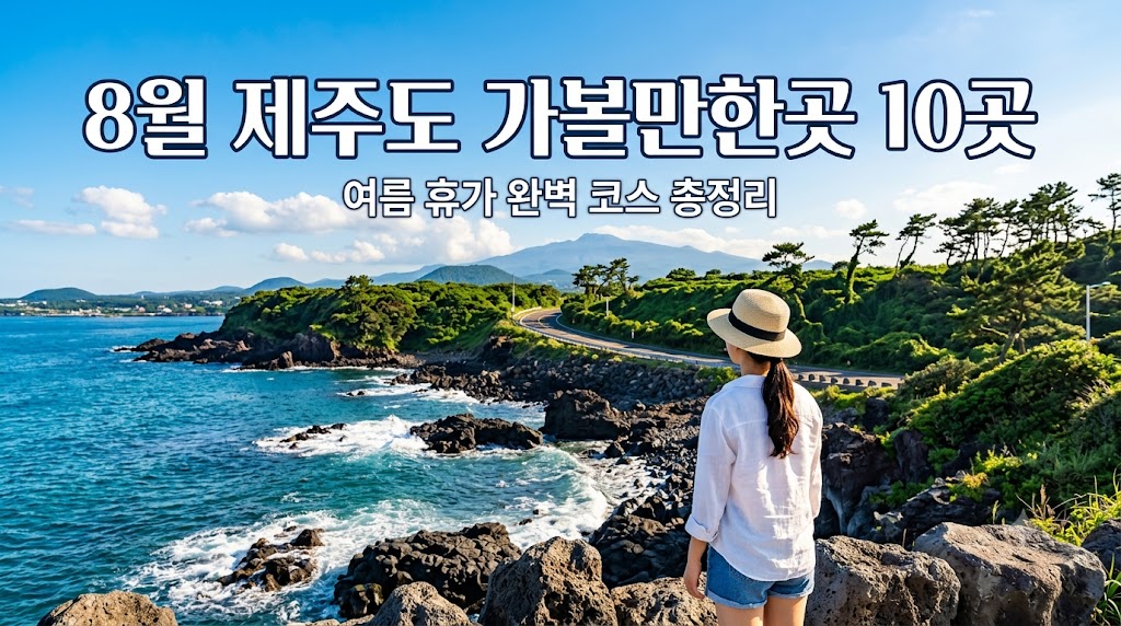 8월 제주도 가볼만한곳