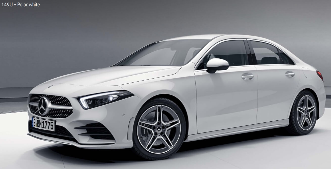 amg a 35 색상코드 - Polar white(색상 코드 : 149)