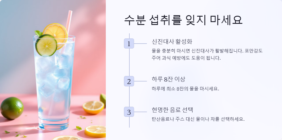 체중 유지하려면 이렇게 먹어라! 건강한 식습관