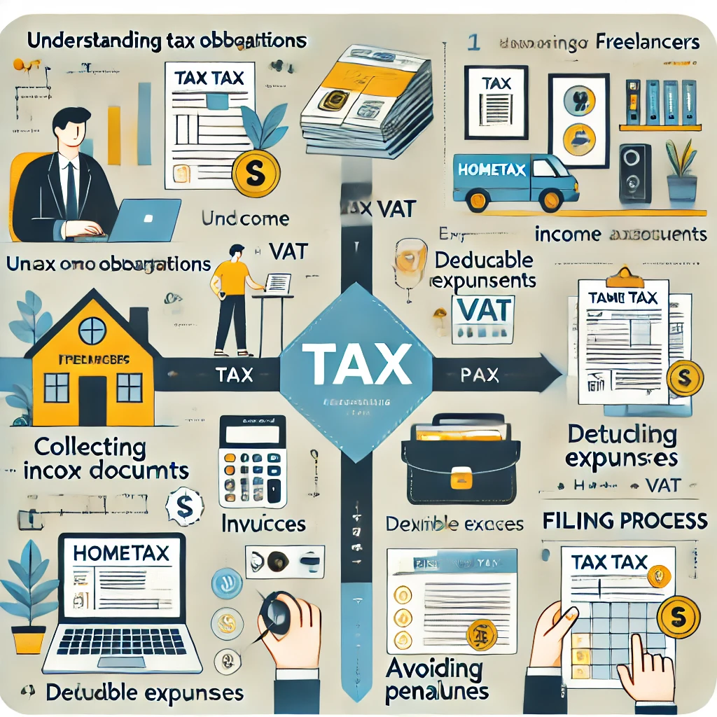 [세무실무] 프리랜서 세금 신고 방법