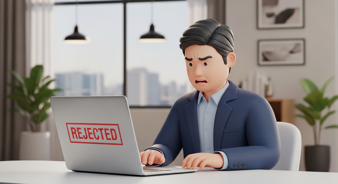 사업자등록증 및 세금 정보 오류