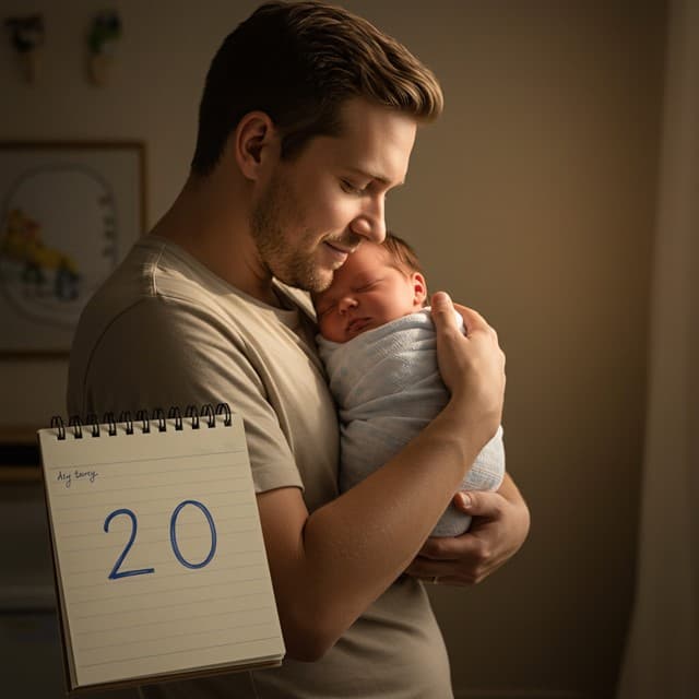 배우자 출산휴가 20일 비주얼