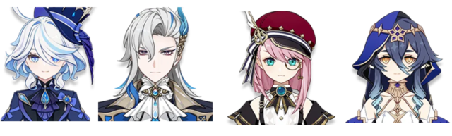 푸리나/느비예트/ 샤를로트/ 레일라