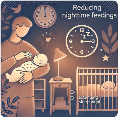 아기를 재우는 아빠 이미지