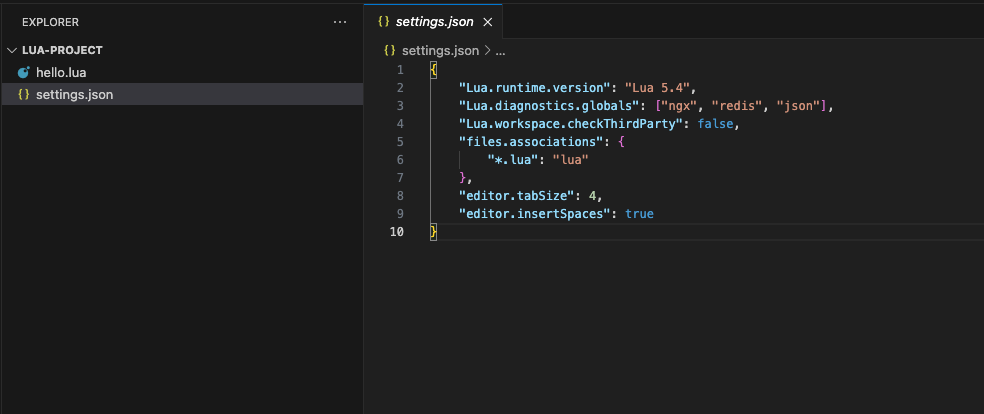 5. VSCode에서 settings.json 파일 편집 화면