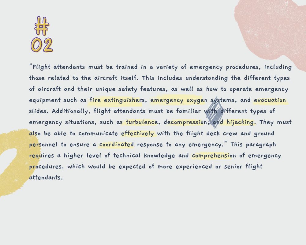 승무원 면접 기출문제