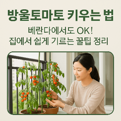 방울토마토 키우기

집에서 방울토마토

베란다 텃밭

실내 텃밭 식물

초보자 채소 재배

방울토마토 물주기

토마토 화분 키우기

도시농업

실내 채소 키우는 법

방울토마토 수확 시기