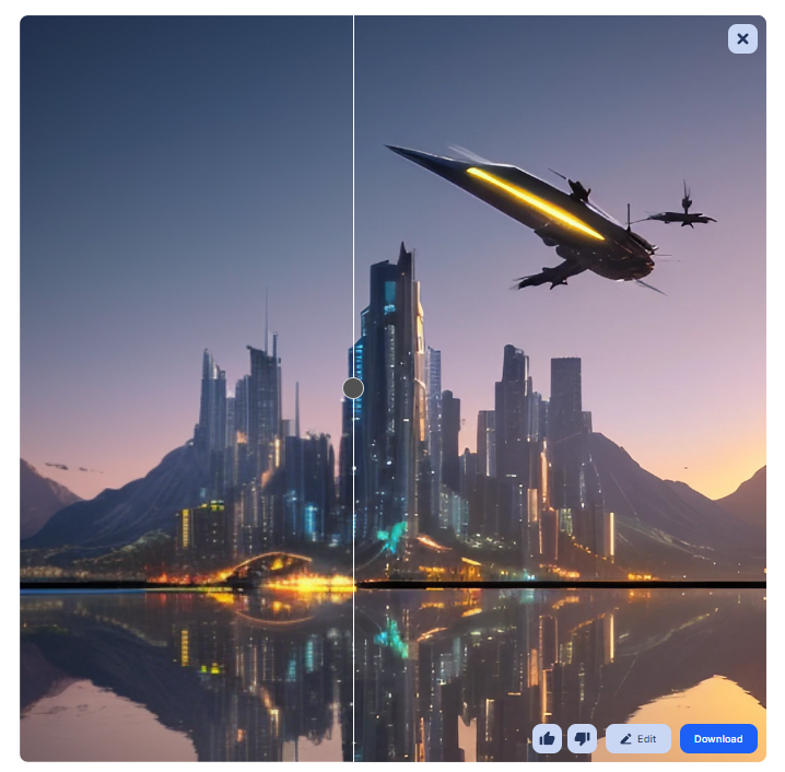 Upscaler 적용 결과