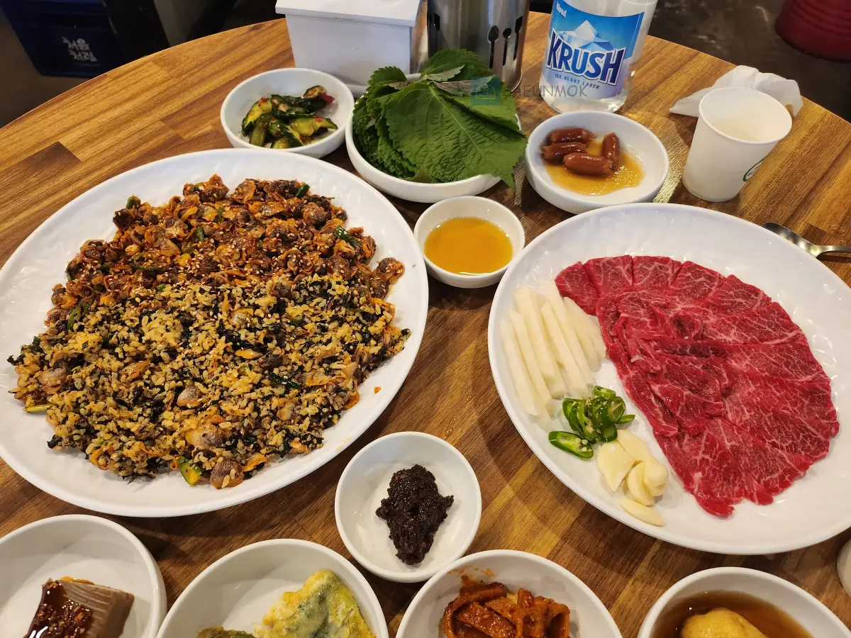 강릉꼬막집독도네-한상메뉴