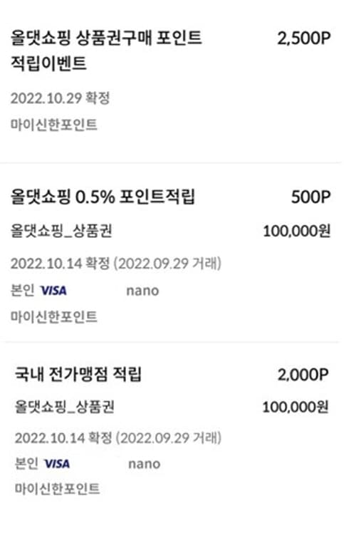 올댓쇼핑-신세계상품권-구입후-혜택