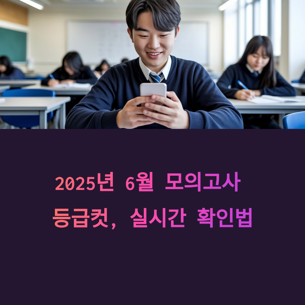 6월 모의고사등급컷