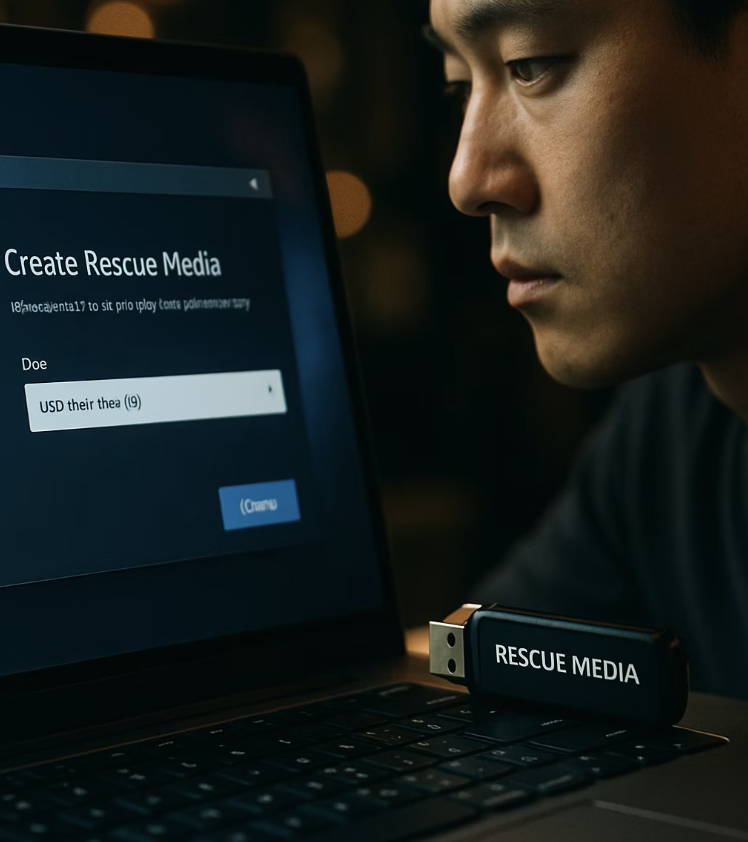 가장 중요한 준비물, '구조용 USB'