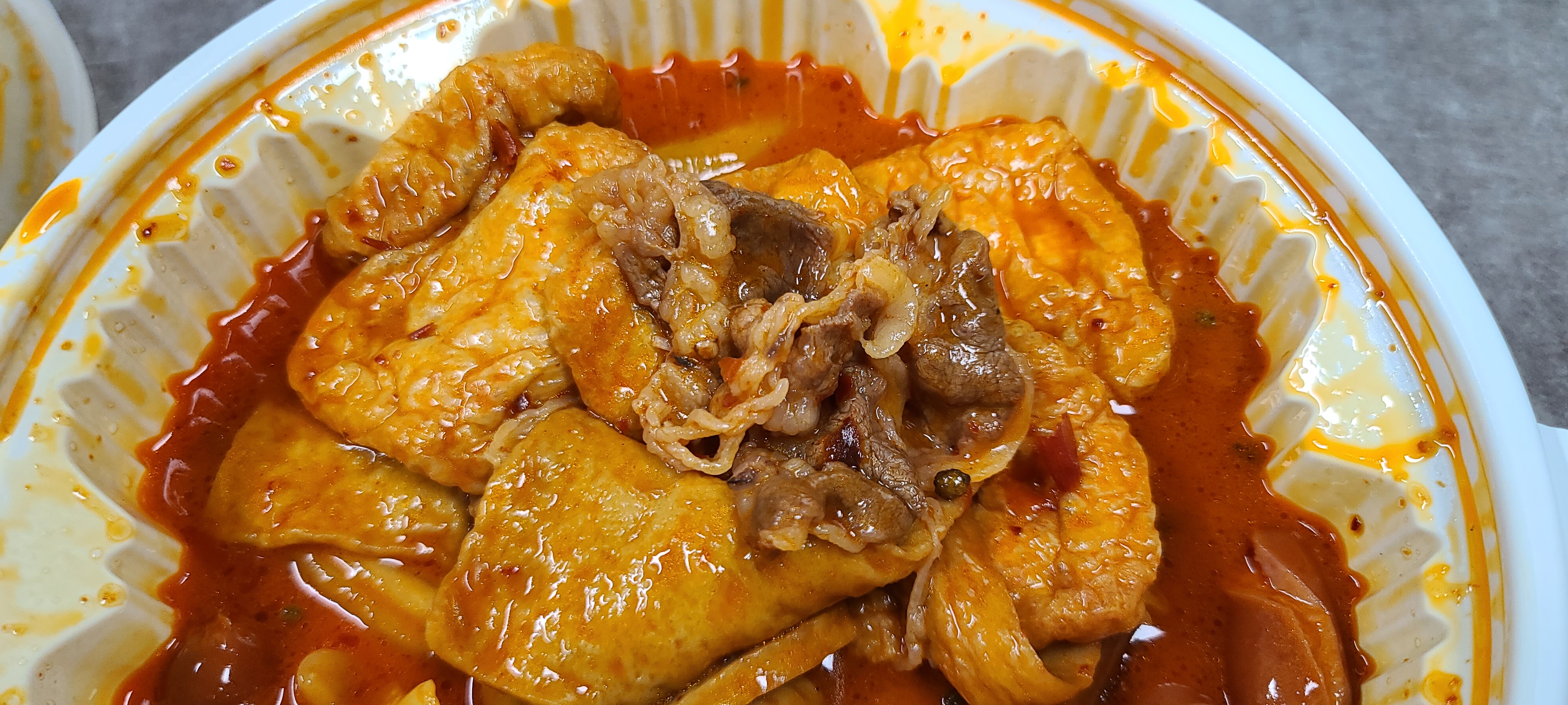 엽기떡볶이 마라떡볶이 엽떡신메뉴 배달음식 내돈내산 우삼겹토핑