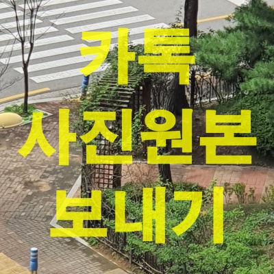카카오톡-사진-원본-보내기-기능