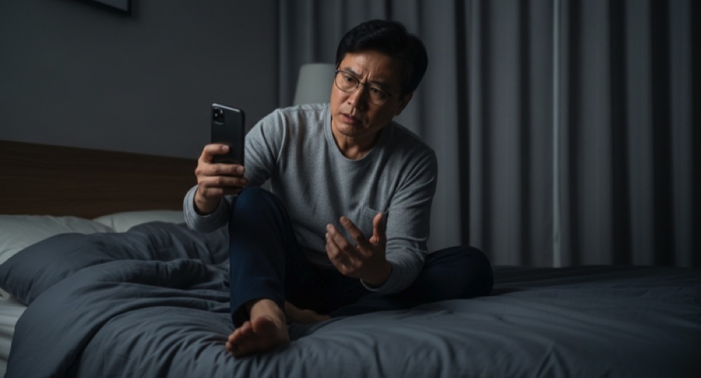 밤에 통증 고민