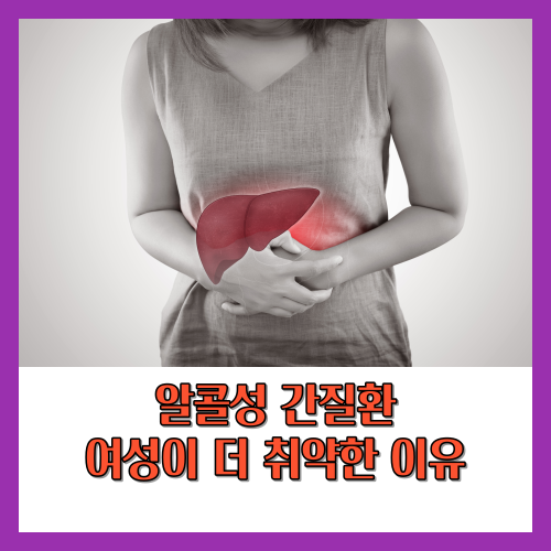 여성의 몸은 알코올을 분해하는 효소의 양이 적어, 같은 양의 알코올을 섭취해도 혈중 알코올 농도가 더 높아집니다