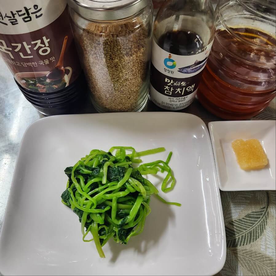 취나물 손질 참나물 데치기 참나물 손질 참나물 손질법