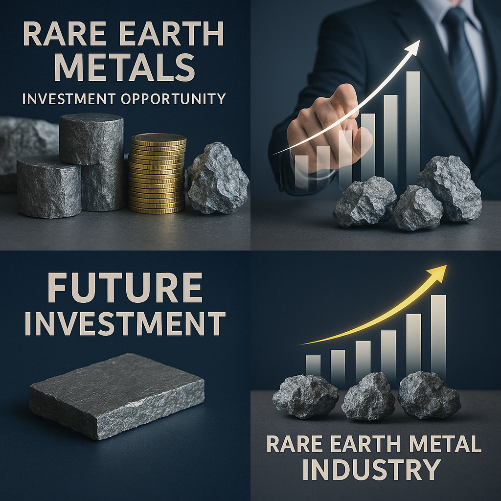 희토류 금속 산업 미래 투자 관련 사진