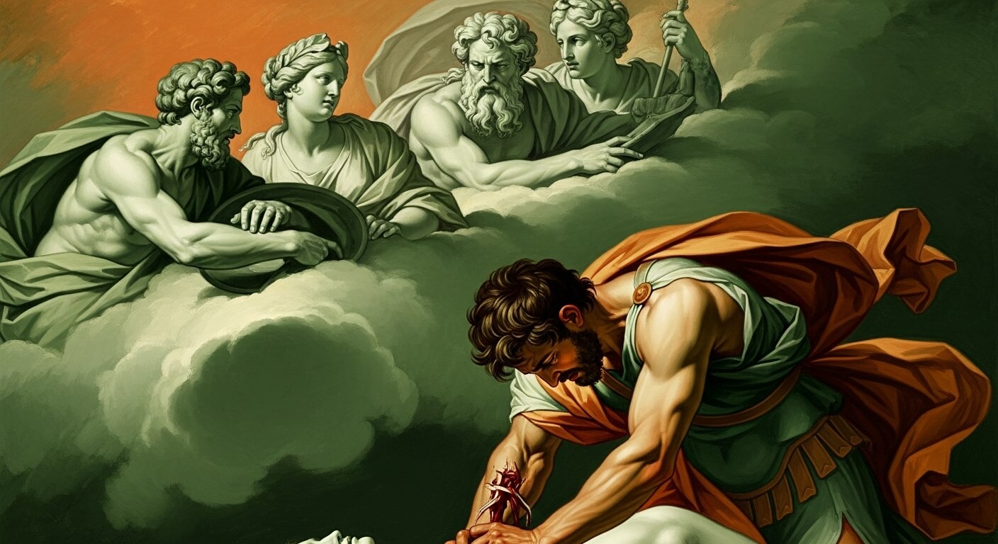 인간 vs 신, 누가 더 잔혹했나 (일리아드,비교분석,전쟁윤리) 관련 사진