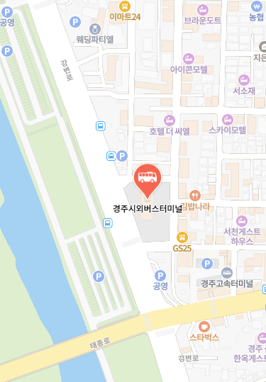 경주시외버스터미널 위치