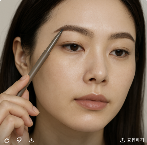 올리브영 '롬앤 한올 샤프 브로우 - 젠틀 브라운' 사용후기 관련 사진