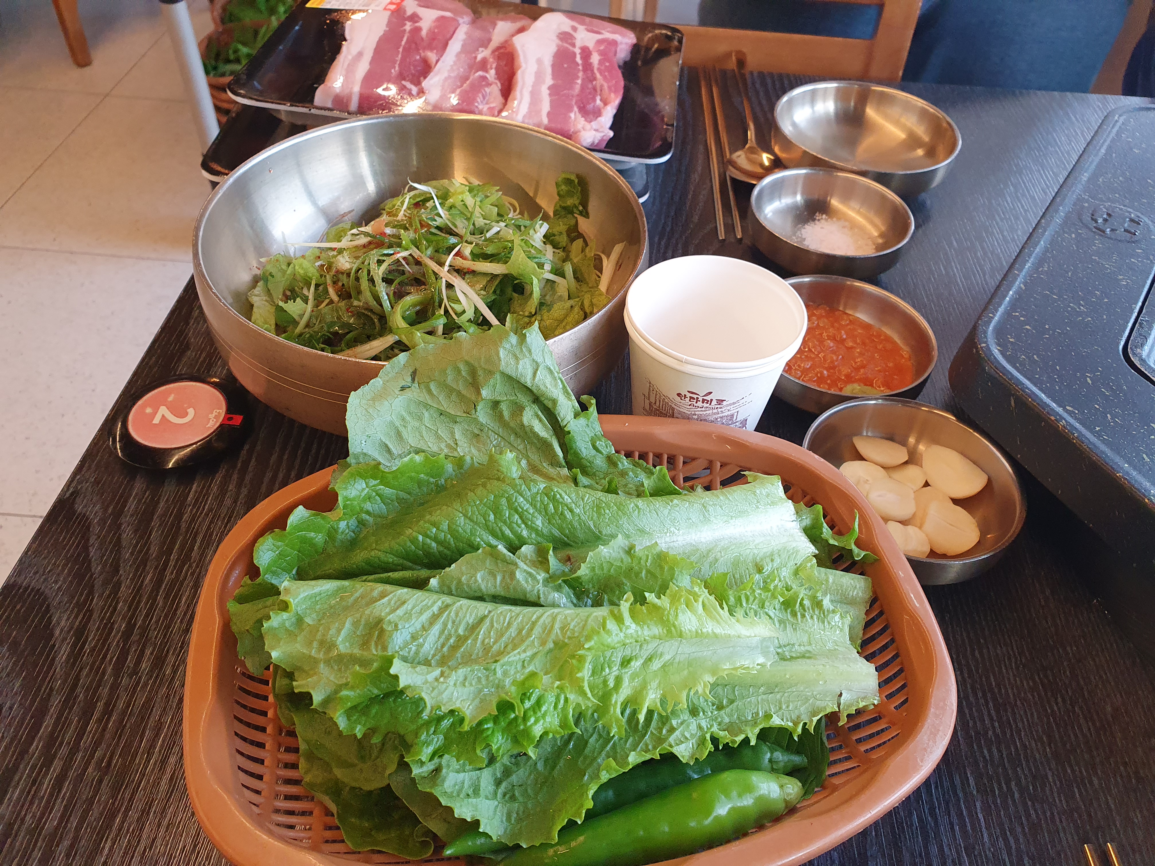 제주푸줏간 반찬2