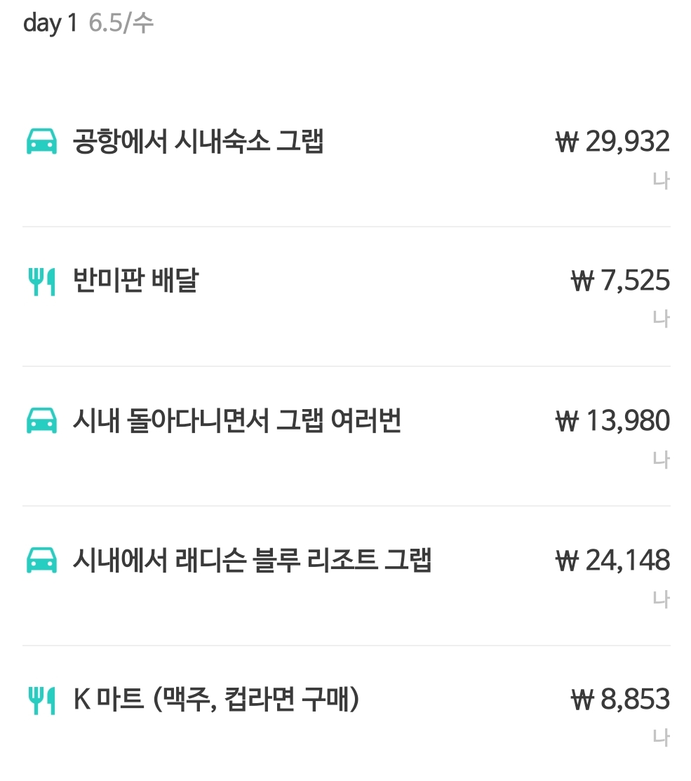 나트랑-태교여행-경비-첫째날-사진