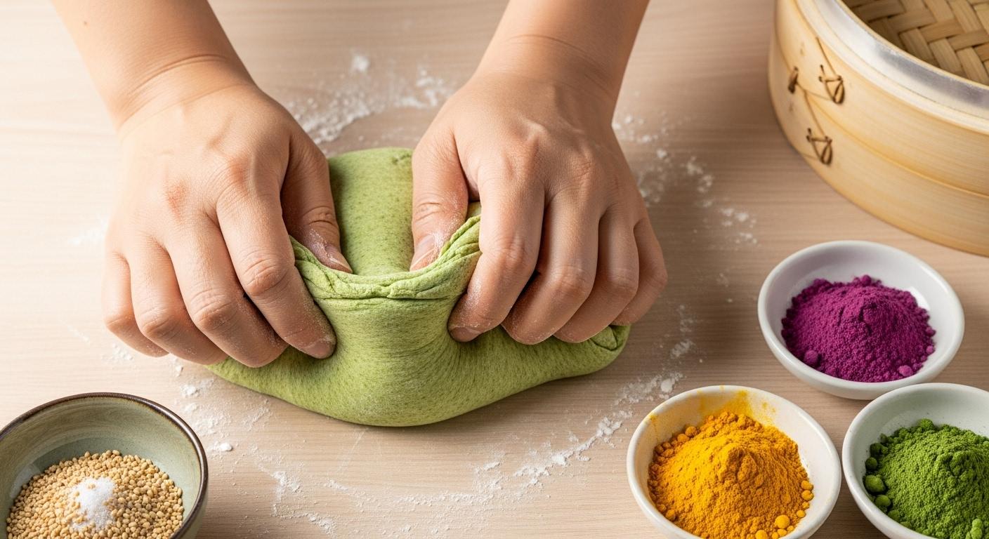 송편 반죽하는 방법