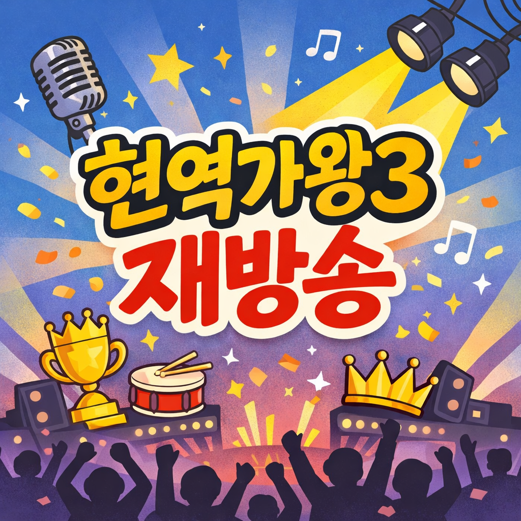 현역가왕3 재방송 어디서 보나요? 편성표·온에어·다시보기 버튼 정리