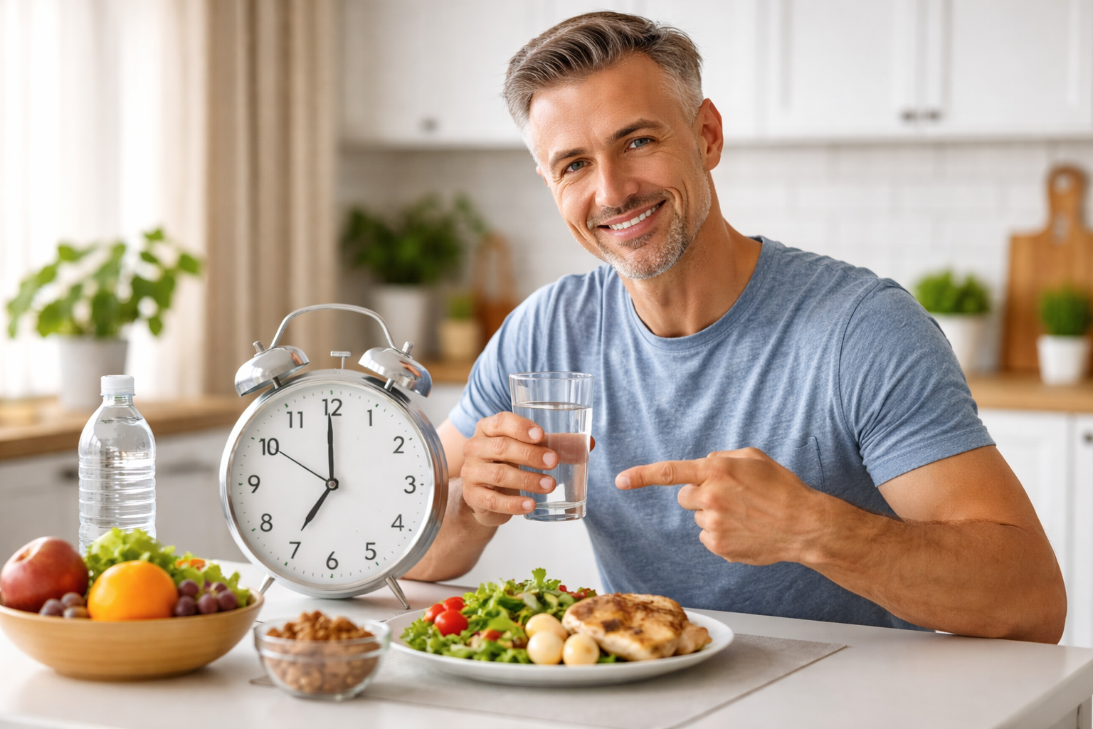 간헐적 단식 중 건강한 식사