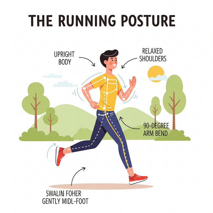 올바른 러닝 자세