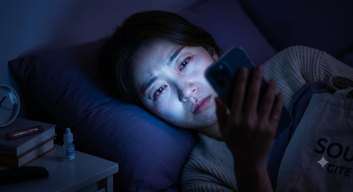 눈의 침묵 속 경고: 블루라이트와 망막 손상