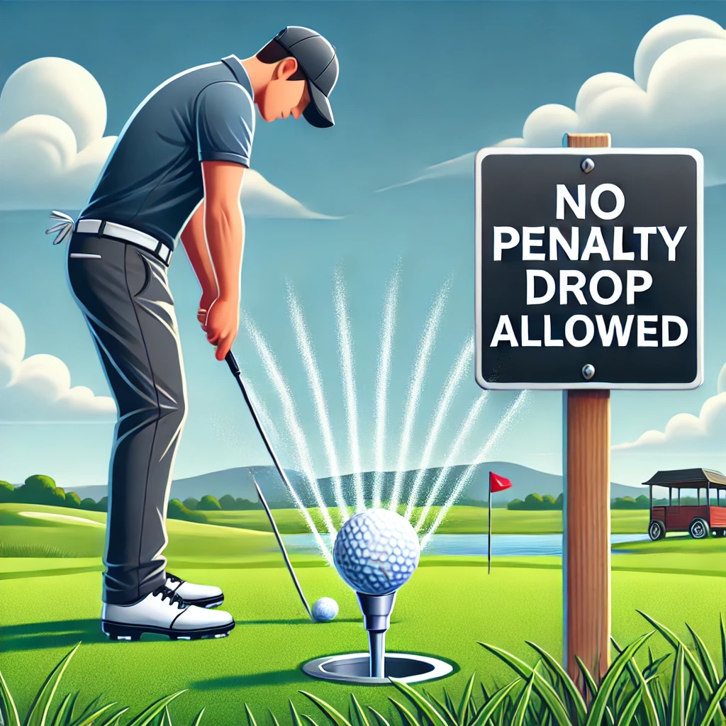 무벌타 드롭 가능한 상황 총정리 ⛳골프 규칙, 이건 꼭 알아두세요! (지면에 박힌, 장애물, 웅덩이, 잘못된 그린, 동물 벌레, 질문)