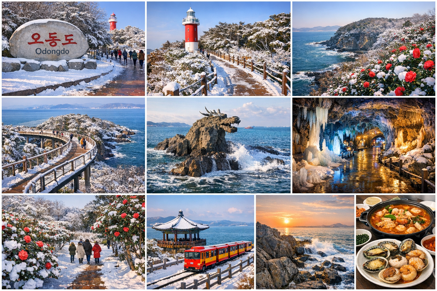 지금 떠나기 좋은 오동도 (겨울풍경, 여행코스, 맛집)