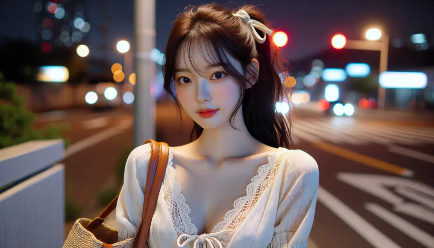 일본여행-식비를-알아보고-여행하는-여성의-모습