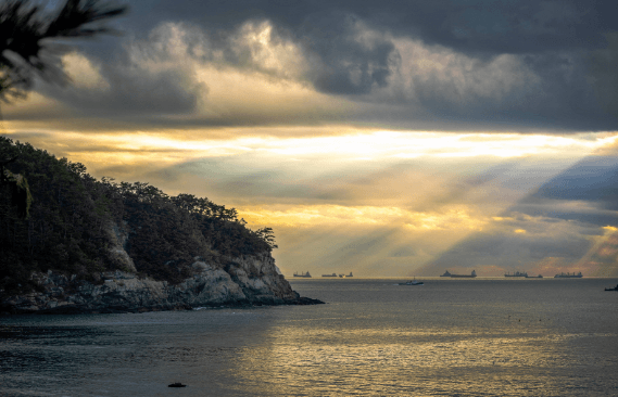 남해안 해돋이 명소 추천 Best 5