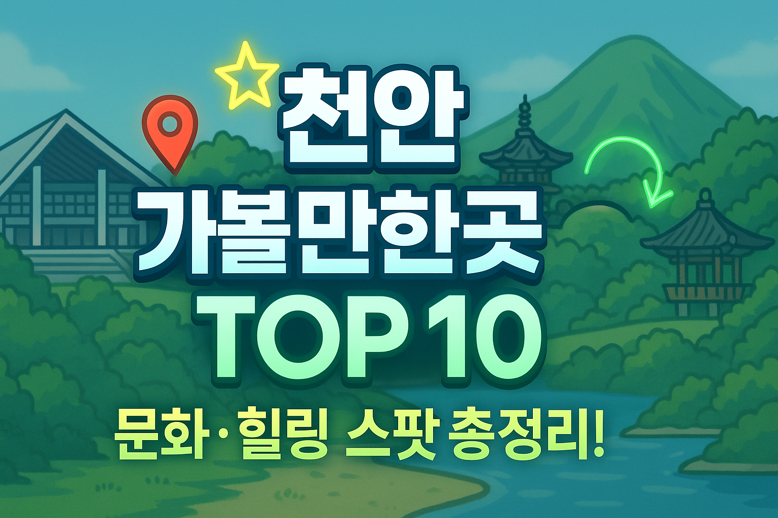 천안 가볼만한곳 베스트10