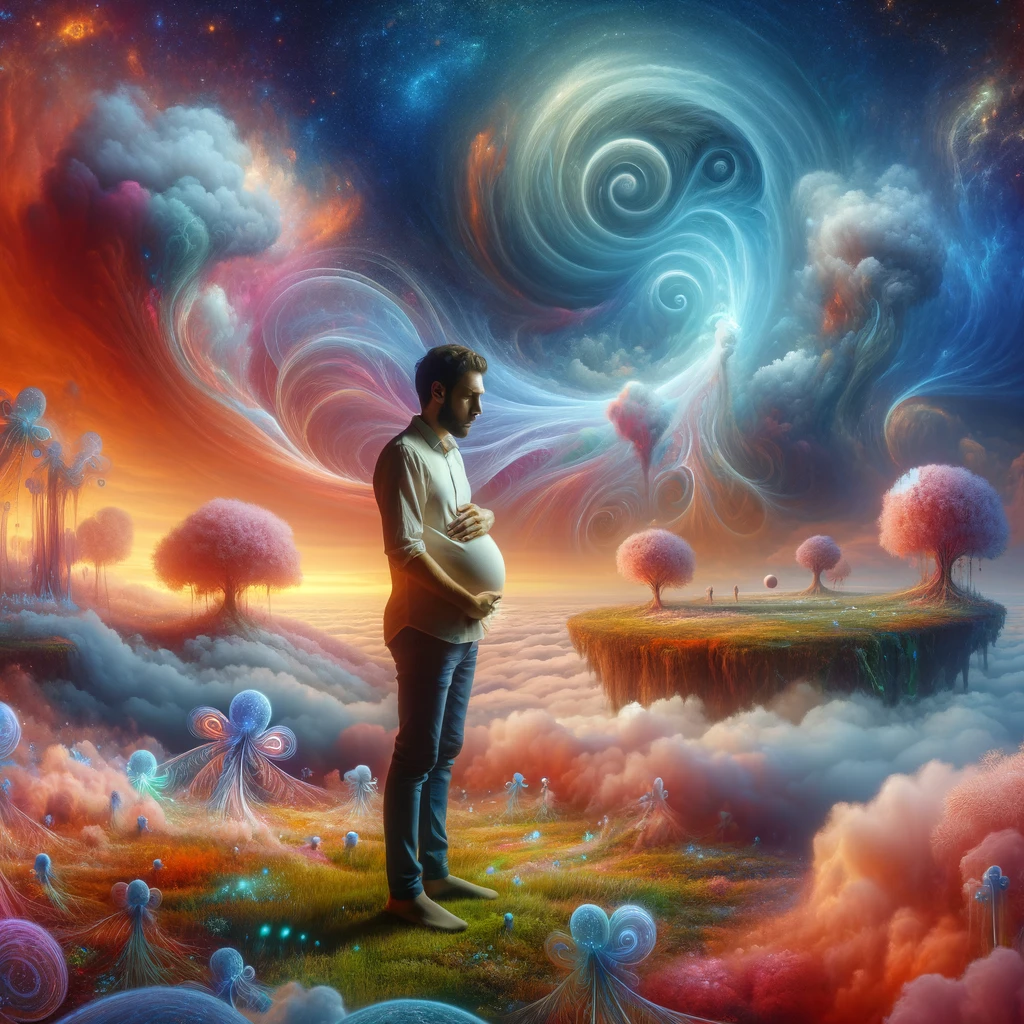 남자가 임신하는 꿈 해몽