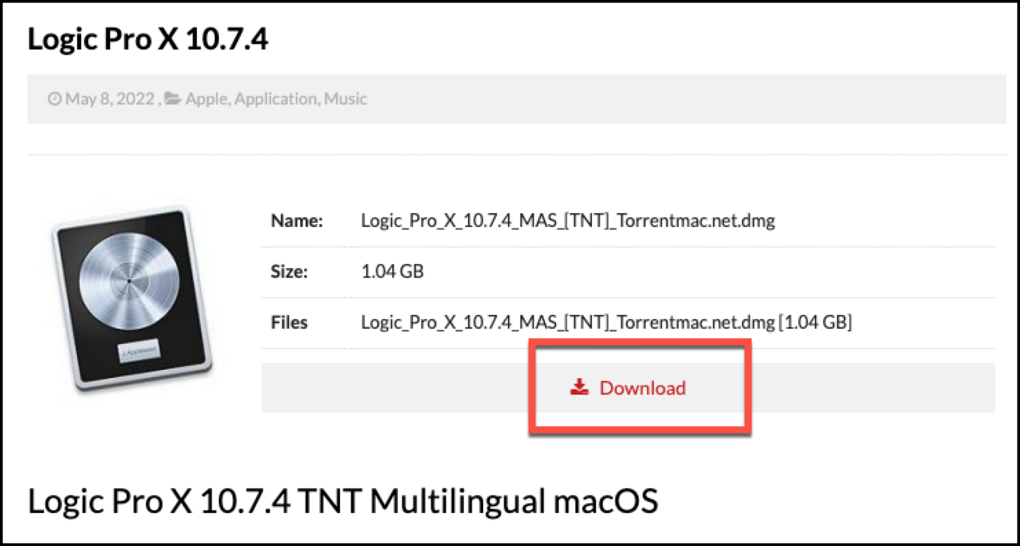 로직 프로 download