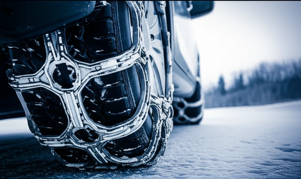 겨울철 빙판길 안전 필수 스노우체인 ..