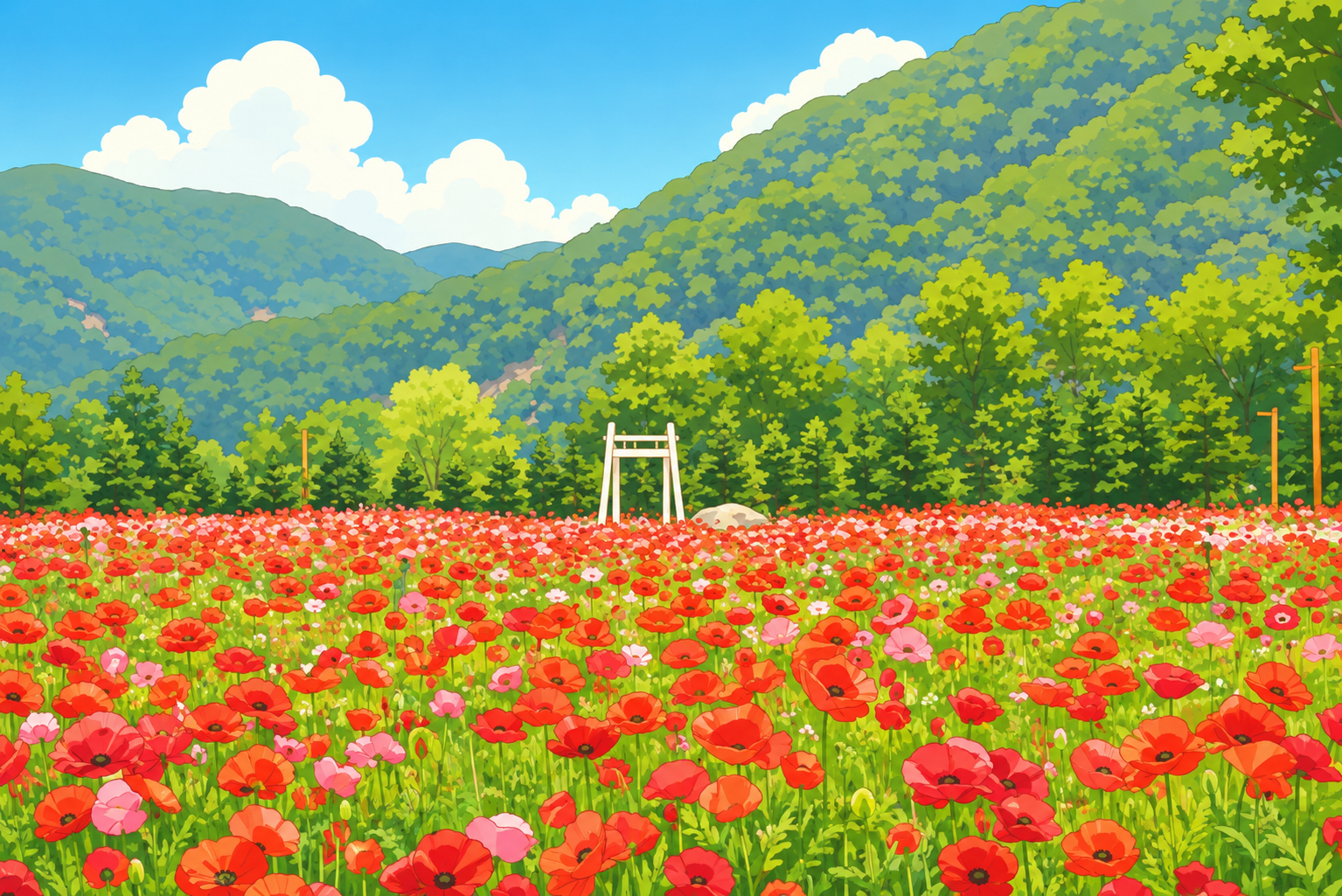 자라섬 꽃 페스타